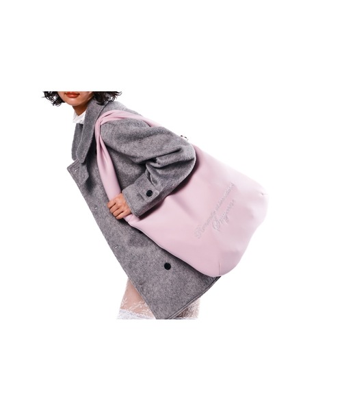 Soft embroidery shoulder bag/ソフトタッチ刺繍ショルダーバッグ