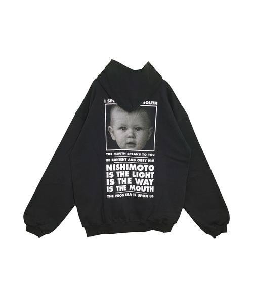 NISHIMOTO IS THE MOUTH（ニシモト イズ ザ マウス）の「CLASSIC SWEAT HOODIE | NISHIMOTO IS THE MOUTH（パーカー・メンズ・杢グレー/ライトイエロー/スモークピンク/ブラック・MEDIUM/LARGE/X-LARGE）」の14枚目の写真