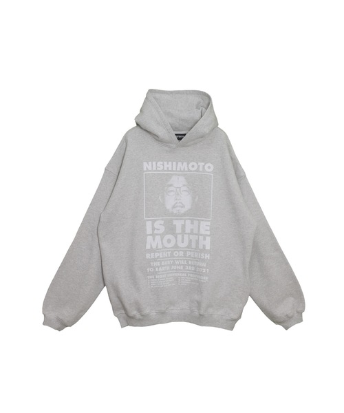 NISHIMOTO IS THE MOUTH（ニシモト イズ ザ マウス）の「CLASSIC SWEAT HOODIE | NISHIMOTO IS THE MOUTH（パーカー・メンズ・杢グレー/ライトイエロー/スモークピンク/ブラック・MEDIUM/LARGE/X-LARGE）」の20枚目の写真
