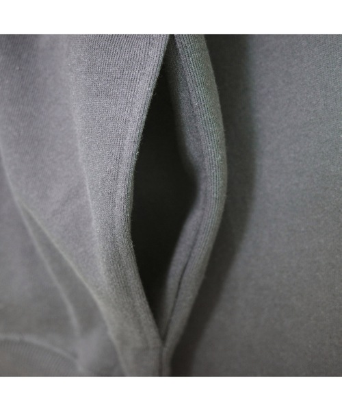 NISHIMOTO IS THE MOUTH（ニシモト イズ ザ マウス）の「CLASSIC SWEAT HOODIE | NISHIMOTO IS THE MOUTH（パーカー・メンズ・杢グレー/ライトイエロー/スモークピンク/ブラック・MEDIUM/LARGE/X-LARGE）」の16枚目の写真