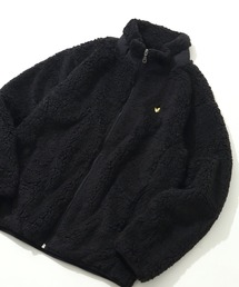 【LYLE&SCOTT/ライルアンドスコット】 ボアフリース スタンドカラー ジップアップブルゾン