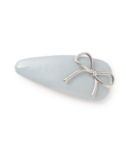 by LOVEiT（バイラビット）の「キラキラパッチン（ヘアピン・キッズ・サックスブルー/シルバー/ピンク・F）」の2枚目の写真