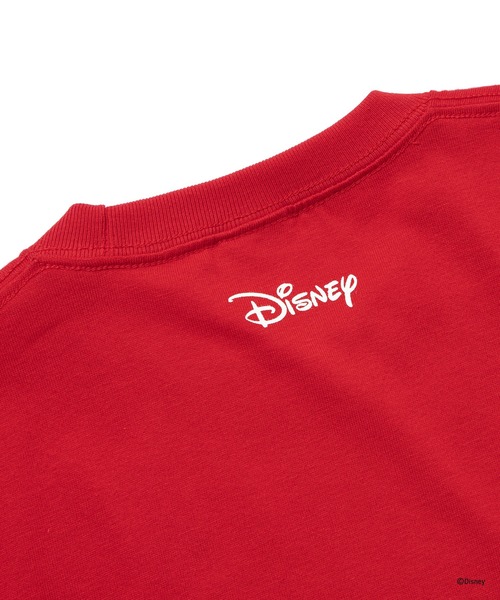Disney（ディズニー）の「MICKEY MOUSE / CROPPED T-SHIRT A（Tシャツ/カットソー・レディース・レッド・S/M）」の3枚目の写真