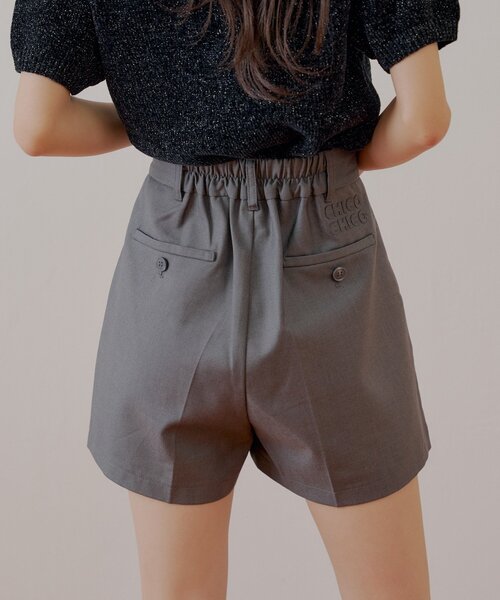 Chico(チコ)の「バックネームショートパンツ(その他パンツ・レディース・グレー系その他2/ブラック/グレー・FREE)」の22枚目の写真