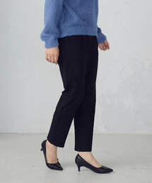 COMME CA ISM | 【美しいベーシックパンツ】裏起毛テーパードパンツ(その他パンツ)