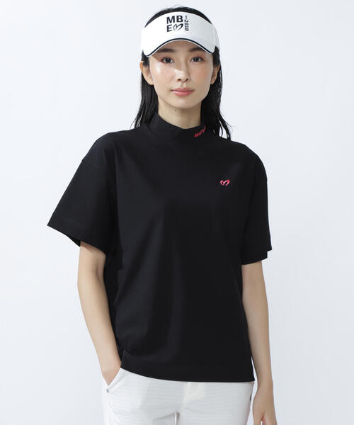 マスターバニーエディション ハイネック 半袖 Tシャツ ホワイト 1 ゴルフ MASTER BUNNY EDITION マスターバニーエディション 758-4267803 2024年