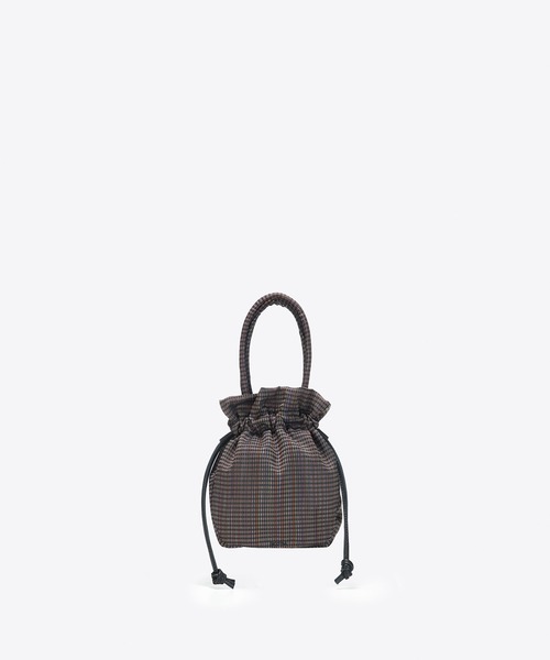 BIGOTRE(ビゴター)の「AIRY PURSE HANDLE NISHIJIN(ショルダーバッグ・レディース・ブラウン/ブルー/シルバー・ONE SIZE)」の4枚目の写真