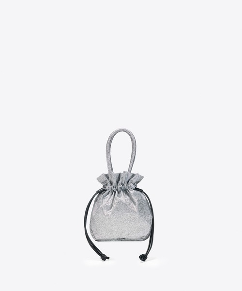 BIGOTRE(ビゴター)の「AIRY PURSE HANDLE NISHIJIN(ショルダーバッグ・レディース・ブラウン/ブルー/シルバー・ONE SIZE)」の10枚目の写真