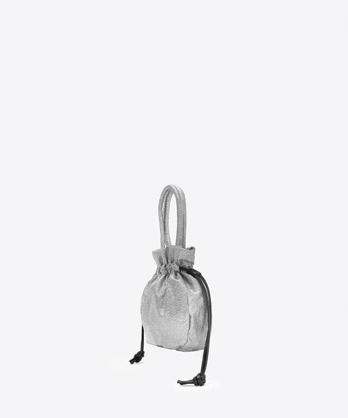 BIGOTRE(ビゴター)の「AIRY PURSE HANDLE NISHIJIN(ショルダーバッグ・レディース・ブラウン/ブルー/シルバー・ONE SIZE)」の11枚目の写真