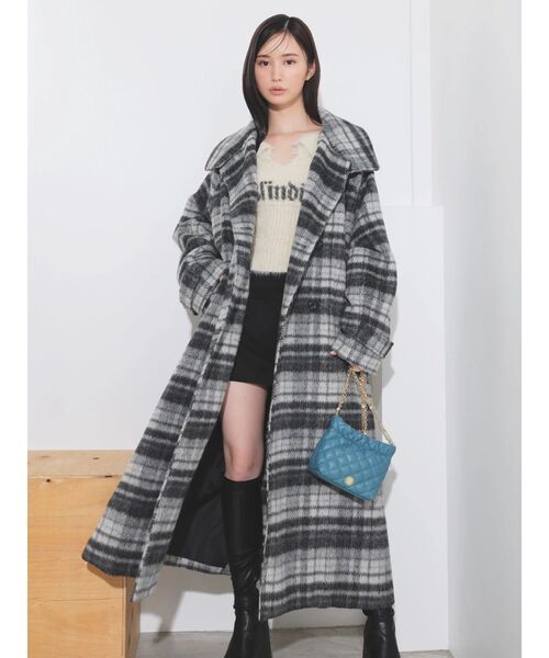 専用　EVRIS スタンドカラーロングコート スタンドカラーロングコート｜エヴリスの通販｜&mall（アンドモール