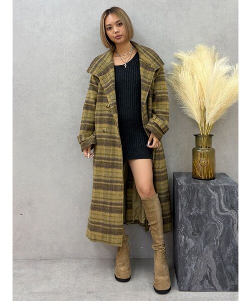 専用　EVRIS スタンドカラーロングコート スタンドカラーロングコート｜エヴリスの通販｜&mall（アンドモール