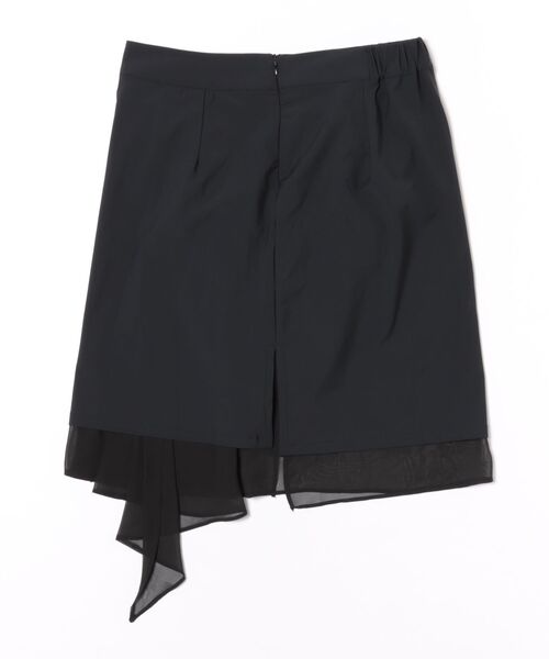 L.H.P(エルエイチピー)の「JUNGDO/ジョンド/DARIPING MLTI LAYER SKIRT(スカート・レディース・ブラック・F)」の2枚目の写真