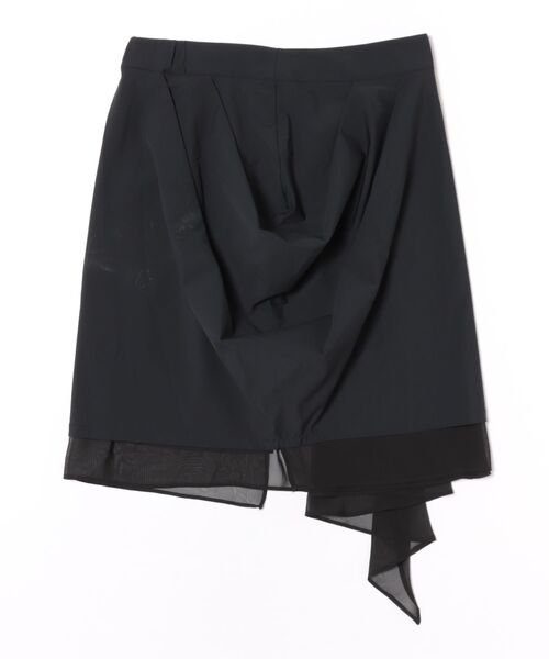 L.H.P(エルエイチピー)の「JUNGDO/ジョンド/DARIPING MLTI LAYER SKIRT(スカート・レディース・ブラック・F)」の9枚目の写真