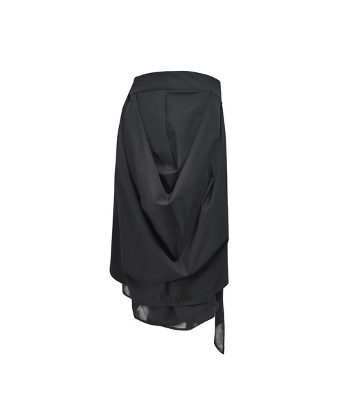 L.H.P(エルエイチピー)の「JUNGDO/ジョンド/DARIPING MLTI LAYER SKIRT(スカート・レディース・ブラック・F)」の5枚目の写真