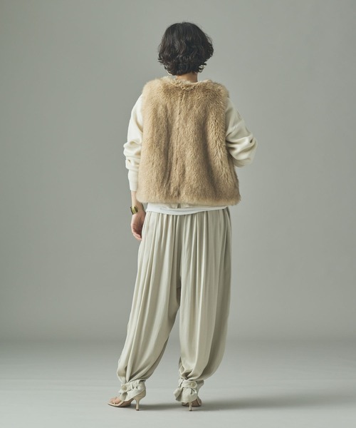 Curensology(カレンソロジー)/ショートファーベスト（ベスト