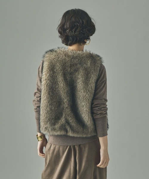 Curensology(カレンソロジー)/ショートファーベスト（ベスト