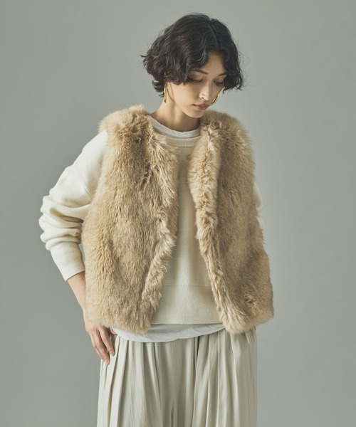 Curensology(カレンソロジー)/ショートファーベスト（ベスト