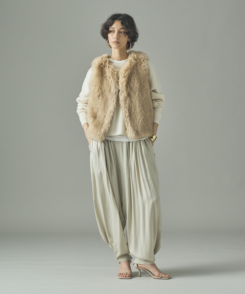 Curensology(カレンソロジー)/ショートファーベスト（ベスト