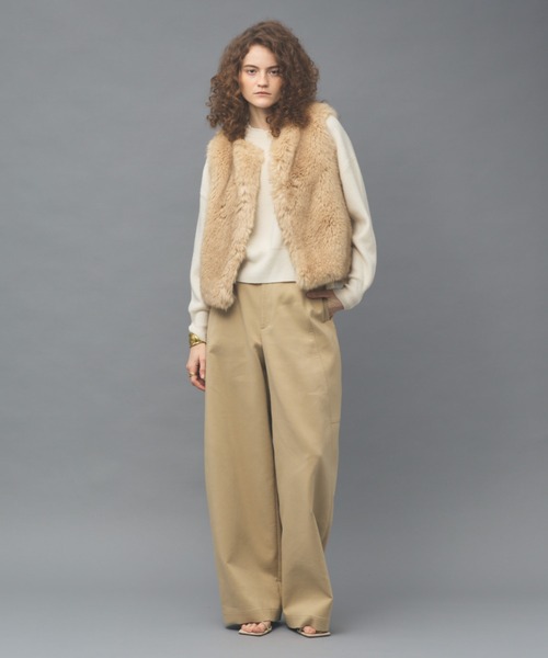 Curensology(カレンソロジー)/ショートファーベスト（ベスト