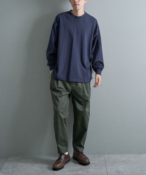 CRAFT STANDARD BOUTIQUE（クラフトスタンダードブティック）の「イージースリムテーパードパンツ（その他パンツ・メンズ・ベージュ/ブラック/カーキ・L/M/S）」の7枚目の写真