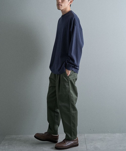 CRAFT STANDARD BOUTIQUE（クラフトスタンダードブティック）の「イージースリムテーパードパンツ（その他パンツ・メンズ・ベージュ/ブラック/カーキ・L/M/S）」の8枚目の写真