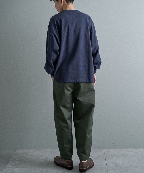 CRAFT STANDARD BOUTIQUE（クラフトスタンダードブティック）の「イージースリムテーパードパンツ（その他パンツ・メンズ・ベージュ/ブラック/カーキ・L/M/S）」の9枚目の写真