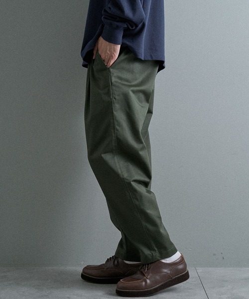 CRAFT STANDARD BOUTIQUE（クラフトスタンダードブティック）の「イージースリムテーパードパンツ（その他パンツ・メンズ・ベージュ/ブラック/カーキ・L/M/S）」の5枚目の写真