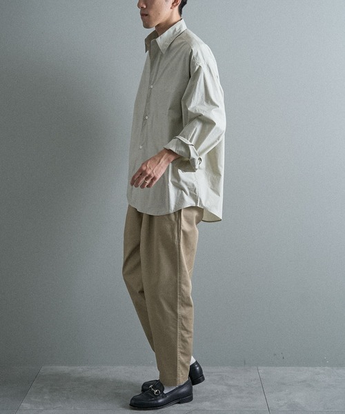 CRAFT STANDARD BOUTIQUE（クラフトスタンダードブティック）の「イージースリムテーパードパンツ（その他パンツ・メンズ・ベージュ/ブラック/カーキ・L/M/S）」の14枚目の写真