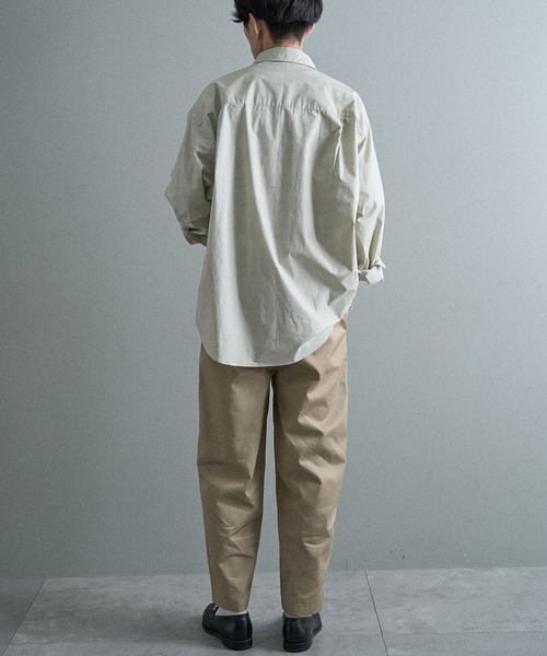 CRAFT STANDARD BOUTIQUE（クラフトスタンダードブティック）の「イージースリムテーパードパンツ（その他パンツ・メンズ・ベージュ/ブラック/カーキ・L/M/S）」の15枚目の写真