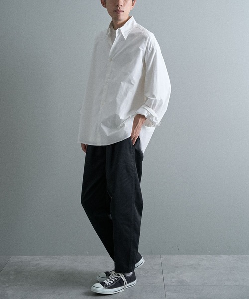 CRAFT STANDARD BOUTIQUE（クラフトスタンダードブティック）の「イージースリムテーパードパンツ（その他パンツ・メンズ・ベージュ/ブラック/カーキ・L/M/S）」の20枚目の写真