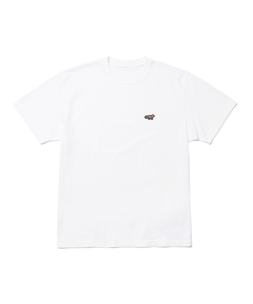 DESIGNERS(デザイナーズ)の「Tiny Tanuki Tee(Tシャツ/カットソー・メンズ・ホワイト・XL/L/M/S)」の1枚目の写真