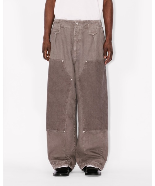 KENZO（ケンゾー）の「'KENZO WEAVE' ダブル ニー パンツ（その他パンツ・メンズ・グレー系その他・38/40/42）」の4枚目の写真