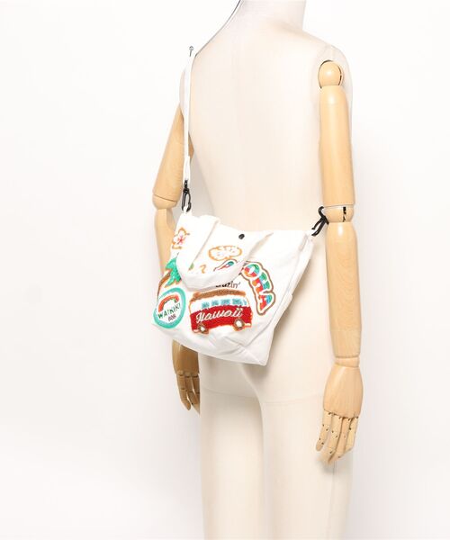 Kahiko（カヒコ）の「【Kahiko】マハナ相良刺繍トートバッグ（トートバッグ・レディース・ホワイト/ベージュ/ミント・FREE）」の12枚目の写真