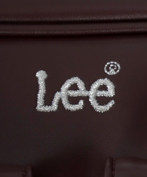 Lee（リー）の「Lee（リー）しっぽチャーム付 2ポケット フェイクレザーボストンバッグ レディース（ボストンバッグ・レディース・ブラック/ワイン・FREE）」の14枚目の写真