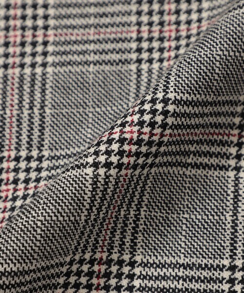 MACKINTOSH PHILOSOPHY(マッキントッシュ フィロソフィー)の「サイドプリーツチェックツイードスカート(スカート・レディース・グレー系その他2/ブラウン・36)」の10枚目の写真