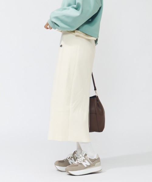 NEW BALANCE(ニューバランス)の「【別注】ニューバランス New Balance THE CITY シューパッチニットスカート 限定コラボ(スカート・レディース・ネイビー/ホワイト・M/L)」の3枚目の写真