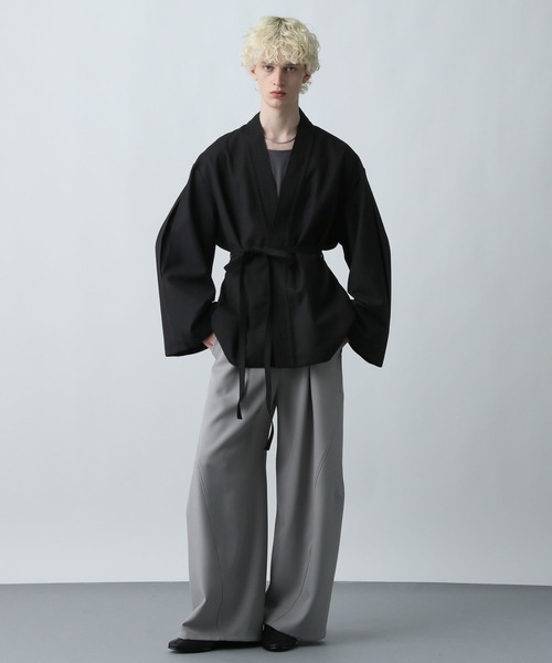 HARE（ハレ）の「【SET UP対応】YOSEドウギジャケット(HARE)（テーラードジャケット・メンズ・ブラック/レッド/グレー系その他/ブラック系その他・FREE）」の5枚目の写真