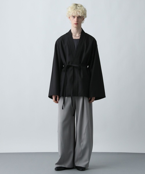 HARE（ハレ）の「【SET UP対応】YOSEドウギジャケット(HARE)（テーラードジャケット・メンズ・ブラック/レッド/グレー系その他/ブラック系その他・FREE）」の8枚目の写真