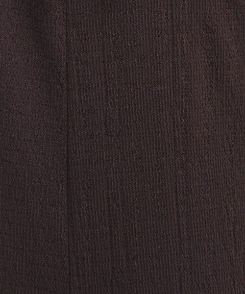 slattgir(スラットジール)の「高身長 縦柄カットソーショルダーフリルオールインワン(トールサイズ)Essenave(つなぎ/オールインワン・レディース・ブラック/ブラウン・TL/TLL/T3L/T5L/TM/T4L)」の22枚目の写真