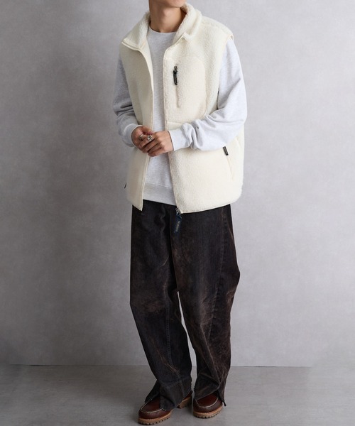 PENDLETON（ペンドルトン）の「【PENDLETON】スタンドベスト 5475-1026（ベスト・メンズ・アイボリー/チャコールグレー・S/M/L）」の16枚目の写真