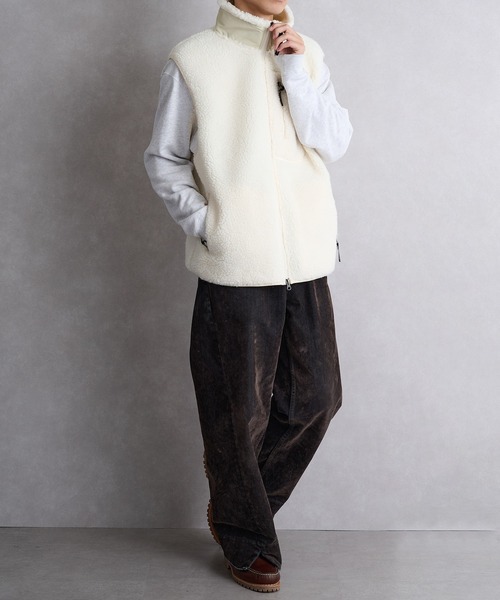 PENDLETON（ペンドルトン）の「【PENDLETON】スタンドベスト 5475-1026（ベスト・メンズ・アイボリー/チャコールグレー・S/M/L）」の17枚目の写真