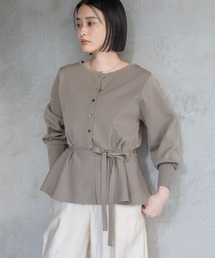 A part by | 【WEB限定】2WAYペプラムニットカーディガン(カーディガン/ボレロ)