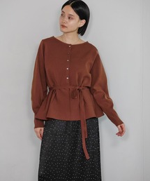 A part by | 【WEB限定】2WAYペプラムニットカーディガン(カーディガン/ボレロ)