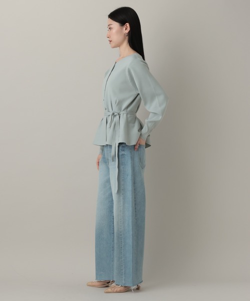 A part by（アパートバイ）の「【WEB限定】2WAYペプラムニットカーディガン（カーディガン/ボレロ・レディース・ブラウン系その他2/ブラック/アイボリー/チャコールグレー/ブルー系その他2/グレー系その他4・FREE）」の22枚目の写真