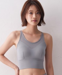 スポーツブラ スポブラ ブラジャー」に該当するグレー/灰色系の
