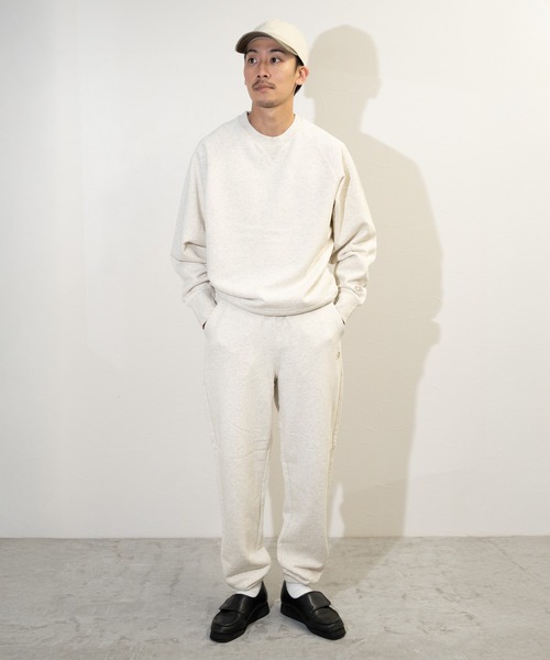 FRUIT OF THE LOOM（フルーツオブザルーム）の「BASIC SWEAT PANT / スウェットパンツ / ユニセックス / シンプル / セットアップ（スウェットパンツ・メンズ・杢グレー/ブラック/アイボリー/ネイビー・S/M/L/XL）」の12枚目の写真