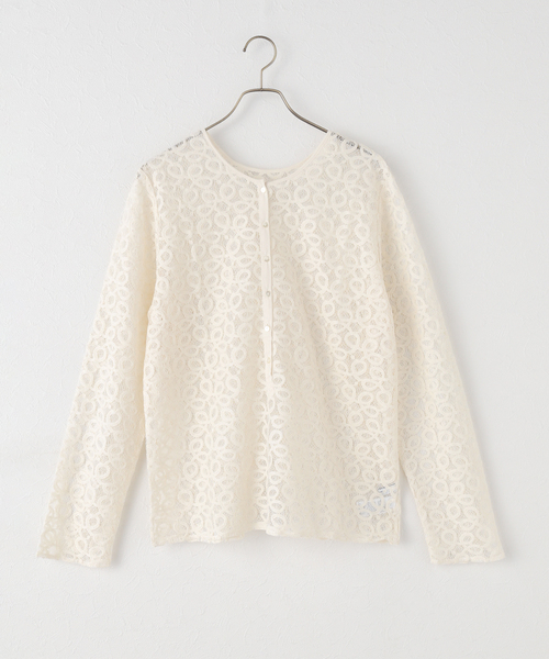 ラッセルレース2WAYプルオーバー ラッセルレース2WAYプルオーバー（Tシャツ/カットソー）｜JOURNAL