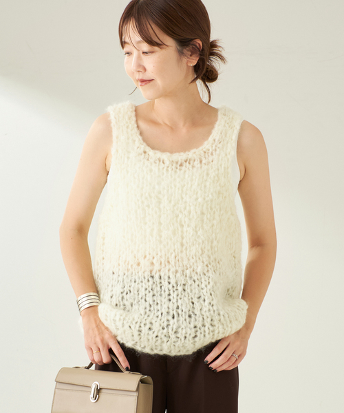 plage（プラージュ）の「ジャンボタム ノースリーブ プルオーバー