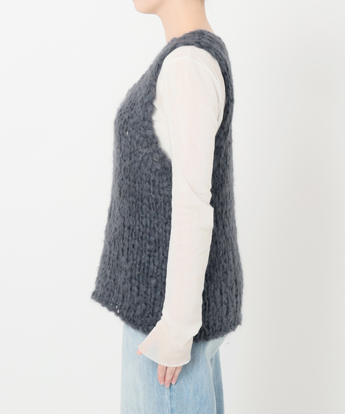 セール】ジャンボタム ノースリーブ プルオーバー（ニット/セーター