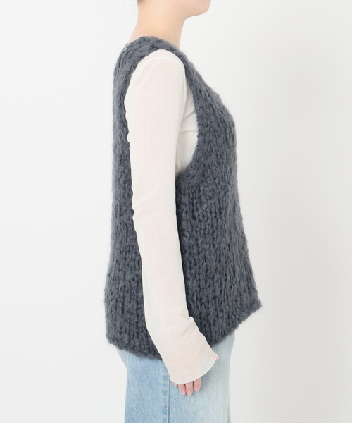 Plage ジャンボタムノースリーブプルオーバー ジャンボタム ノースリーブ プルオーバー（ニット/セーター）｜Plage